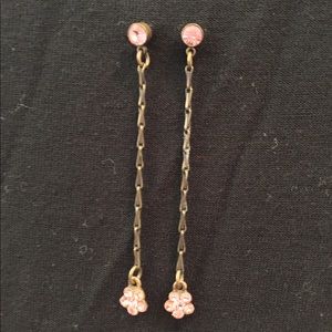 Original Michal Negrin Flower drop earrings
